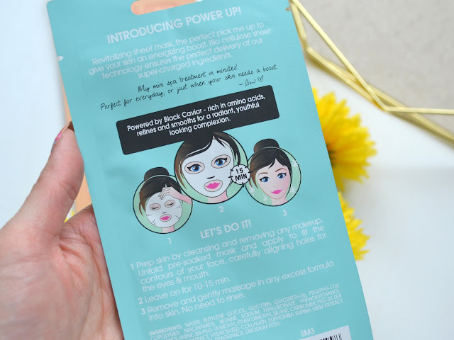 Flower Beauty Revitalizing and Radiance Boosting Sheet Mask